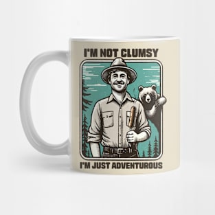 I'm not Clumsy I'm Just Adventurous Mug